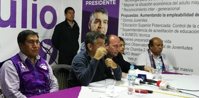 Julio Guzmán se queda sin candidatos cusqueños al Congreso de la República