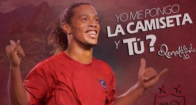 Ronaldinho ya tiene fecha de llegada a la ciudad imperial del Cusco