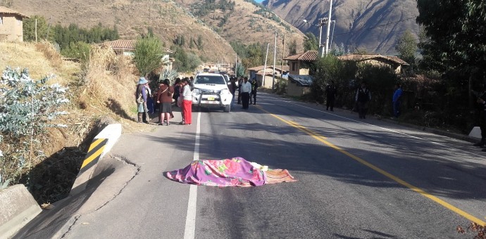 Dos personas fallecidas en accidentes de tránsito en Urcos y Oropesa