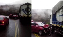 Colisión de vehículos en Huayopata deja el lamentable saldo de una persona fallecida