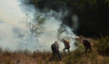 Incendio forestal en zona de amortiguamiento de Machu Picchu