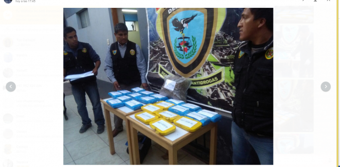 Sujeto cae con cerca de 24 kilos de droga en la provincia de Anta