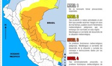 Senamhi advierte lluvias de moderada a fuerte intensidad en la selva peruana del 26 al 29 de octubre