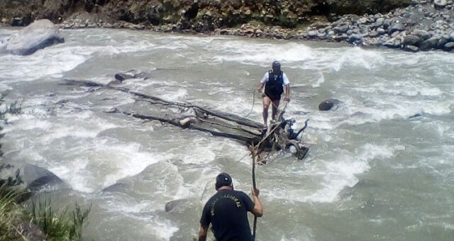 Policía rescató sin vida a un niño de 7 años que había caído al río Mapacho