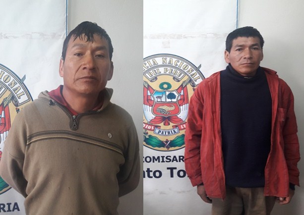 En Chumbivilcas capturan a dos presuntos asesinos de un joven de 23 ...