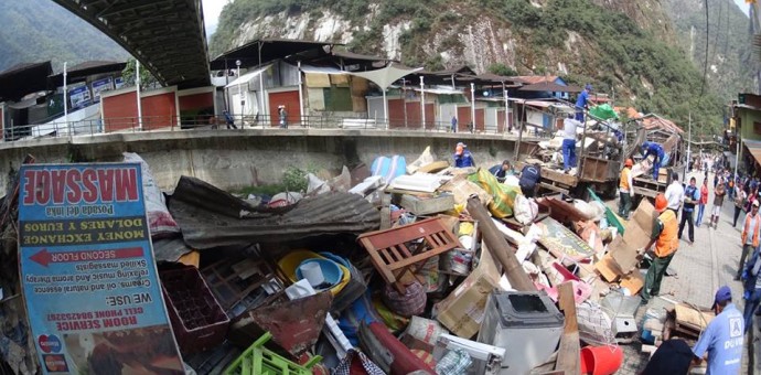 MachuPicchu: más de 25 toneladas de residuos sólidos recogen en cruzada de limpieza