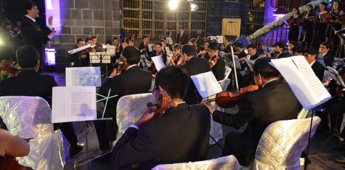 Orquesta sinfónica brindará un concierto de gala en el templo de la Compañia de Jesús