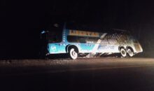 Siete personas heridas deja el despiste de un bus de la empresa de transportes Libertad