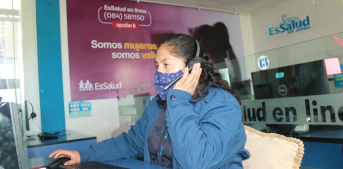 EsSalud Cusco implementa Servicio de Teleinformes para familiares de pacientes con Covid-19