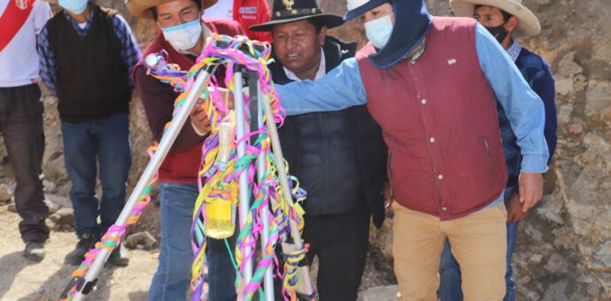 Inician construcción de viviendas calientes en el distrito de Chamaca en Chumbivilcas