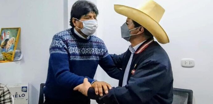 Evo Morales entre los principales invitados de Pedro Castillo