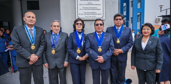 UANDINA INAUGURÓ NUEVO PABELLÓN DE AULAS GENERALES Y LABORATORIOS PARA LA FACULTAD DE CIENCIAS DE LA SALUD
